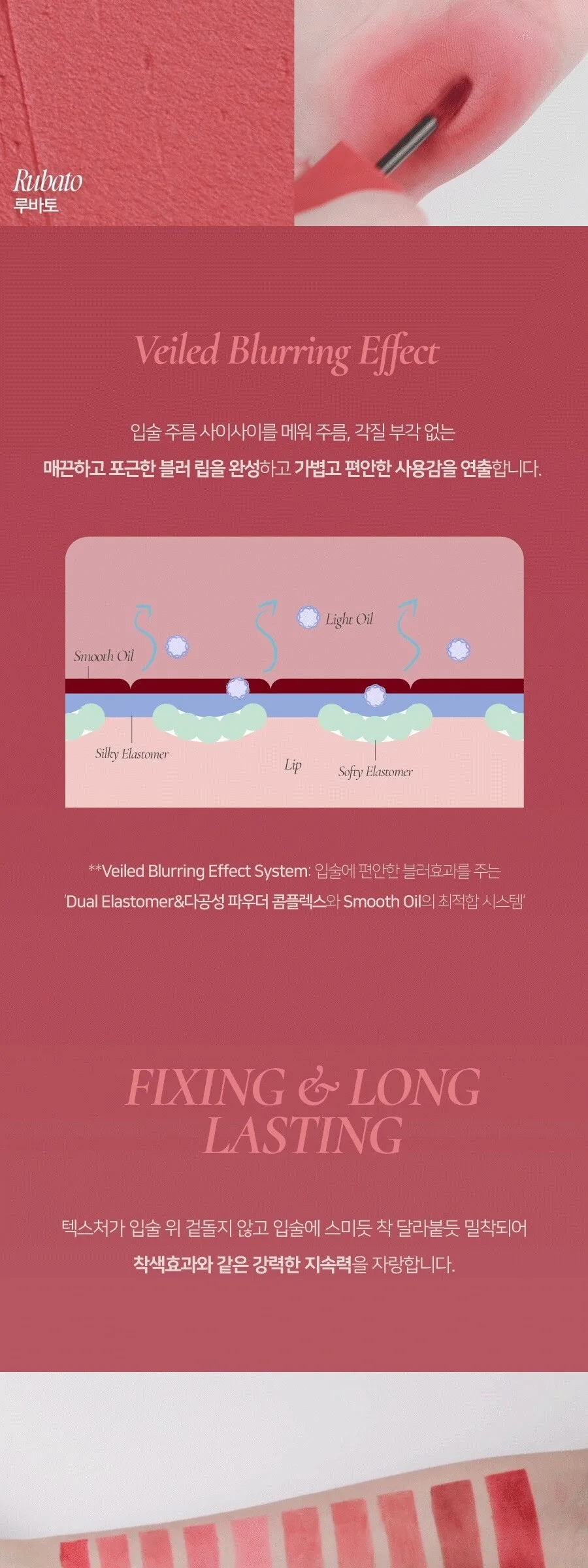 DINTO Blurring Lip Veil Detail
