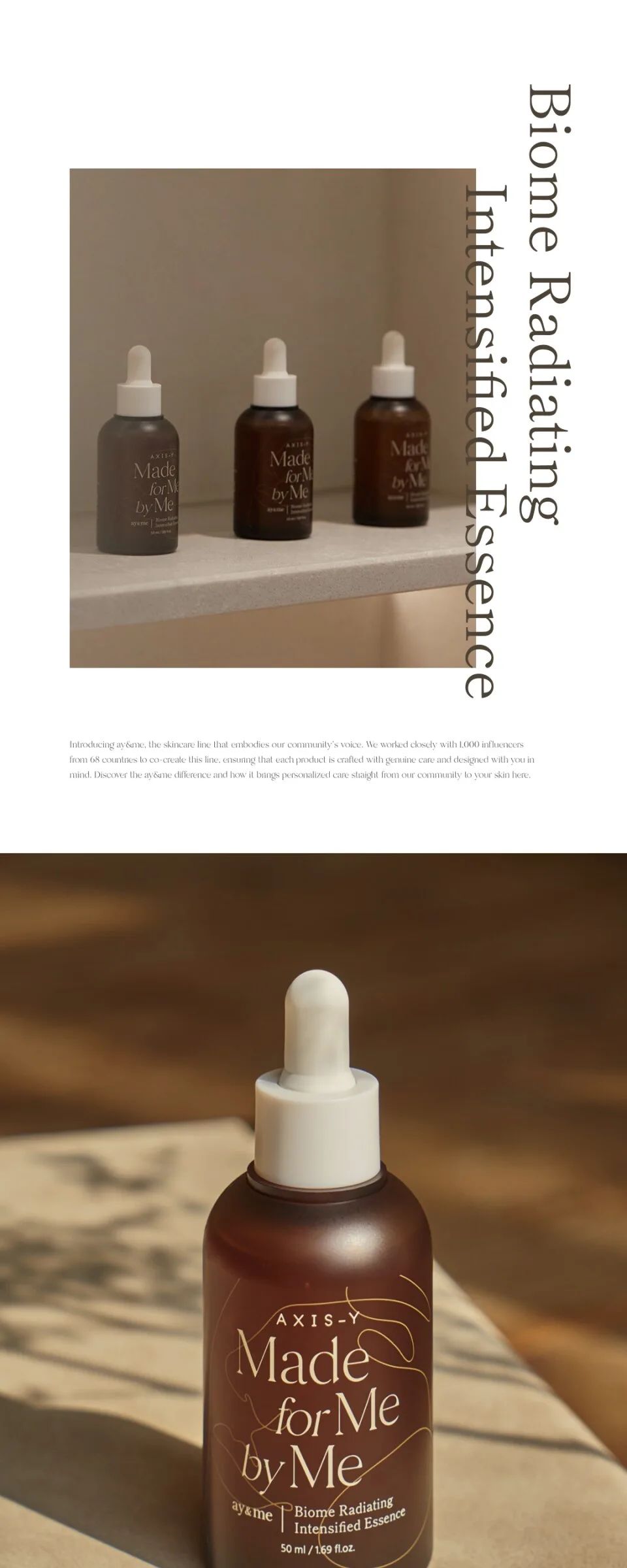 AXIS-Y Biome Radiating Intensified Essence 50ml Detail