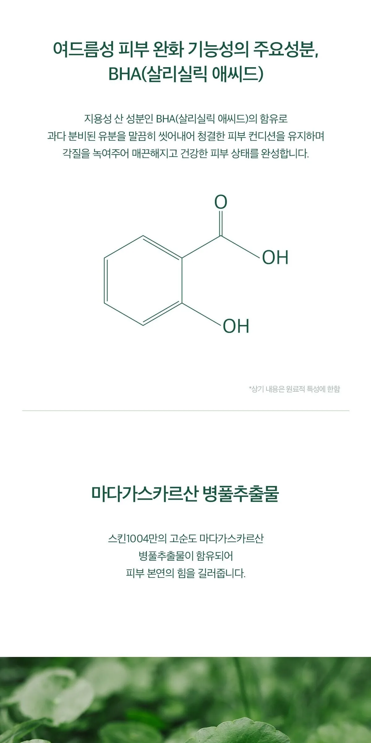 SKIN1004 Madagascar Centella Tea-Trica BHA Foam 125ml Detail