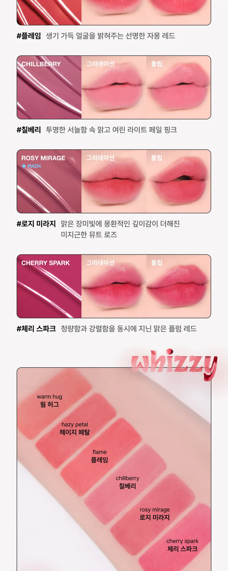 WHIZZY Cloud Water Tint 5.5g Detail