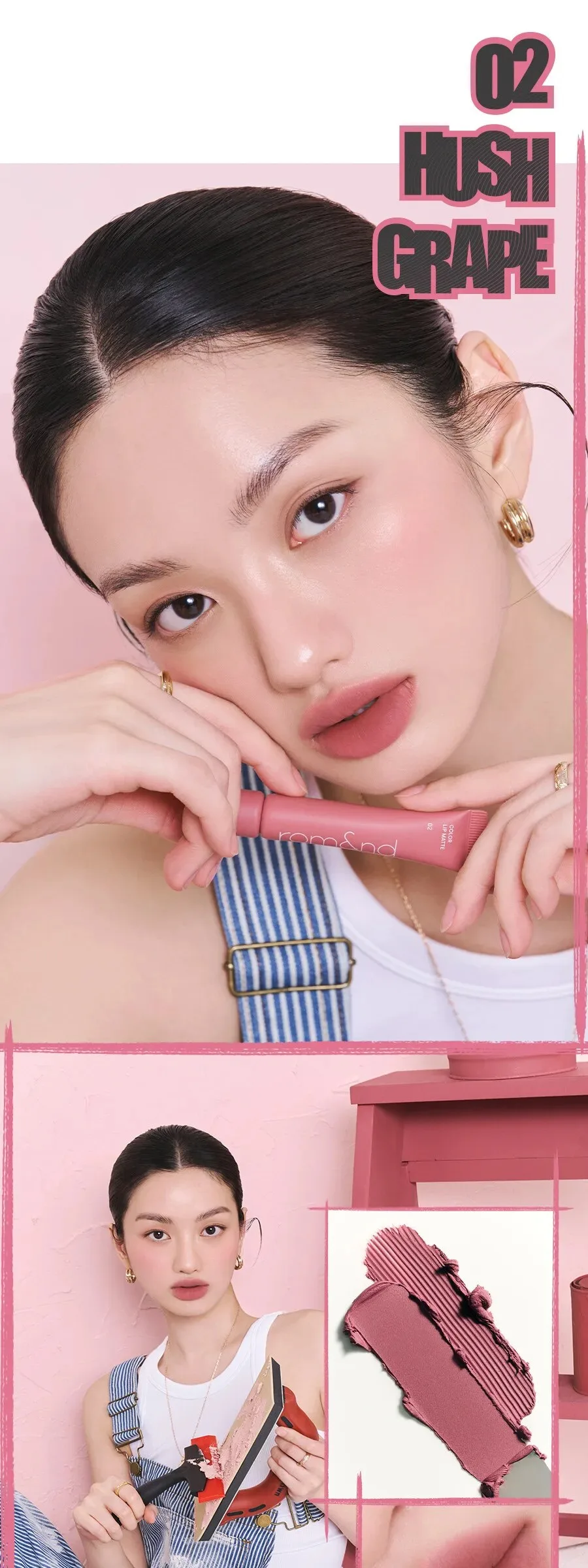 rom&nd Color Lip Matte Detail