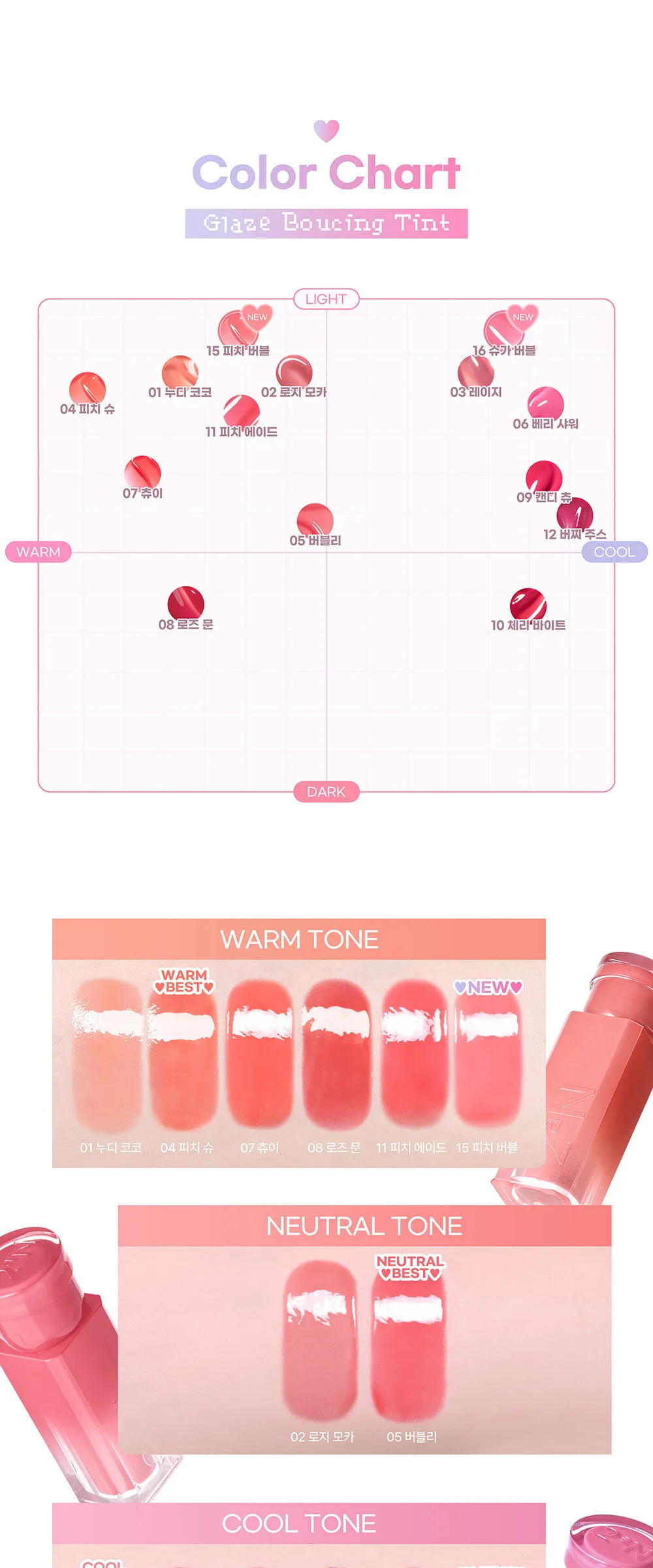 2aN Glaze Bouncing Lip Tint Detail