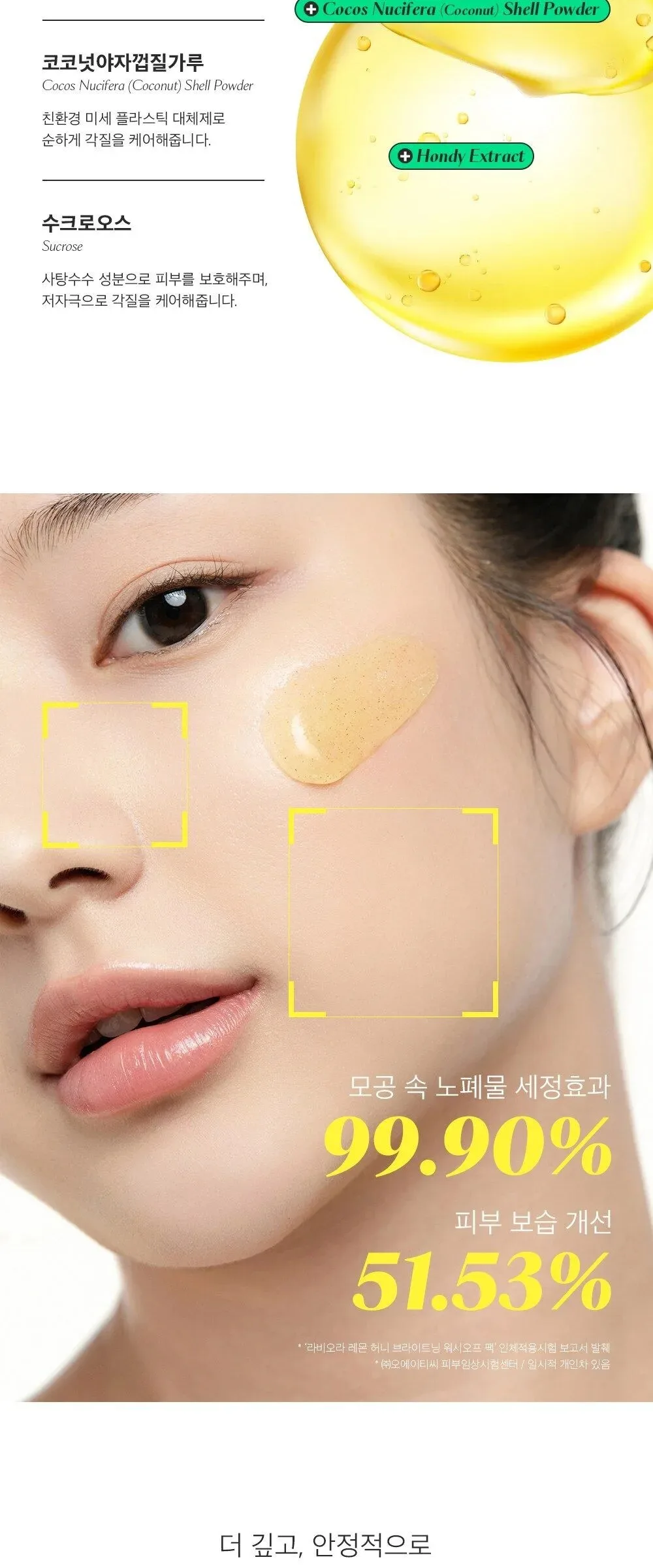 LAVIORA Bae Jong-ok Lemon Honey Brightening Wash-Off Pack 100g – Exfoliating Mask for Radiant Skin Detail