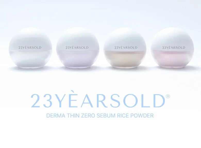 23YEARSOLD Derma Thin Zero Sebum Rice Powder 7g Beige Detail