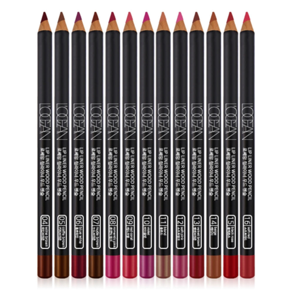 LOCEAN Lip Liner Wood Pencil 4 x 150 mm