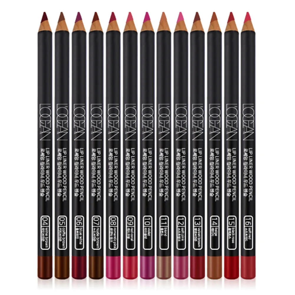LOCEAN Lip Liner Wood Pencil 4 x 150 mm