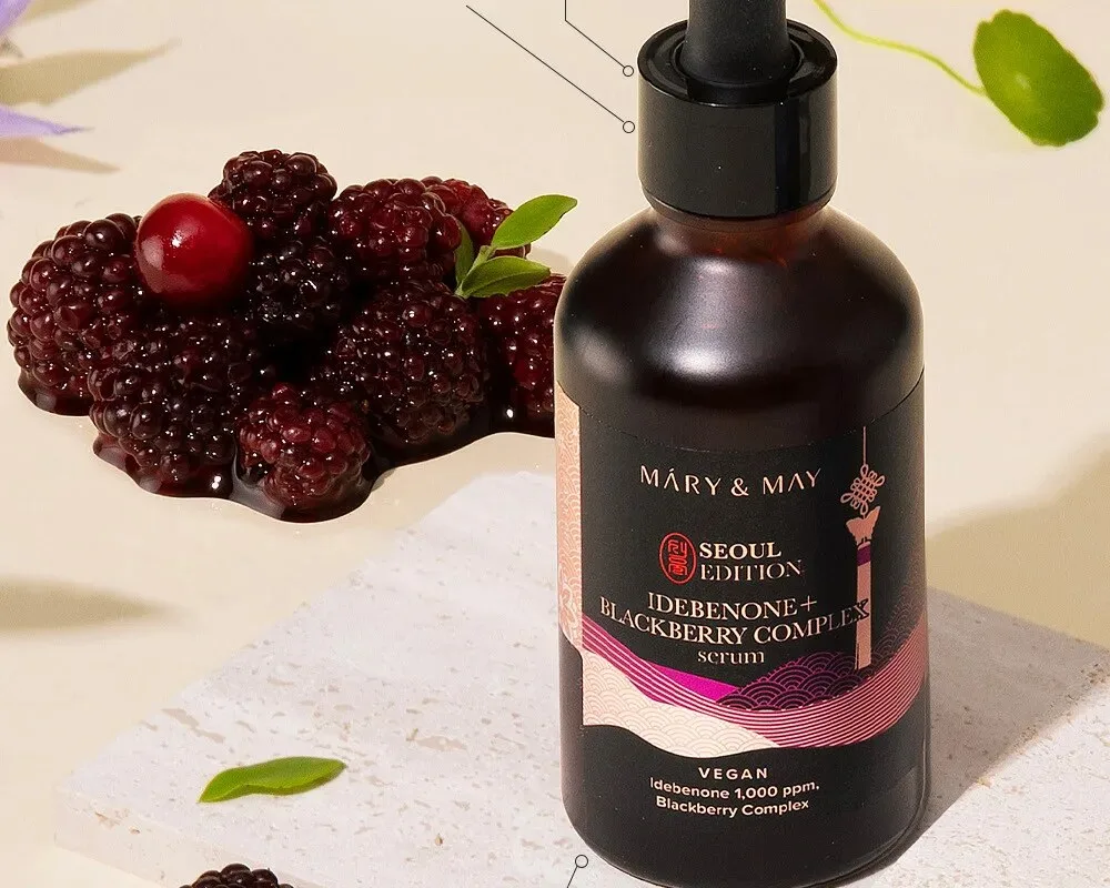 Mary & May Idebenone Blackberry Complex Serum Detail
