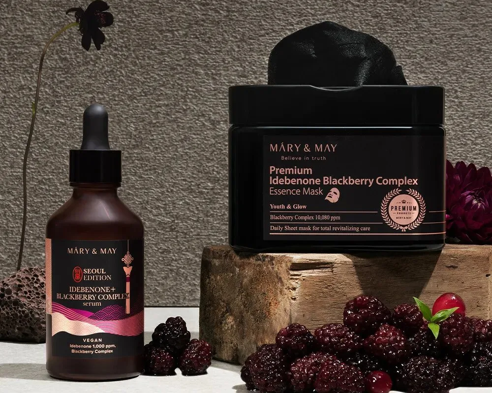 Mary & May Idebenone Blackberry Complex Serum Detail