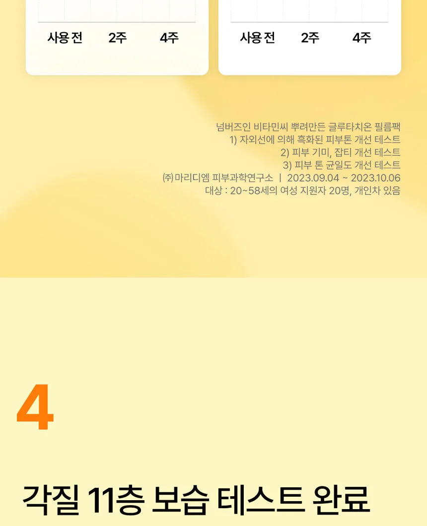 NUMBUZIN No.5 Glutathione Vitamin Concentrated Mask 27ml x 5sheets Detail