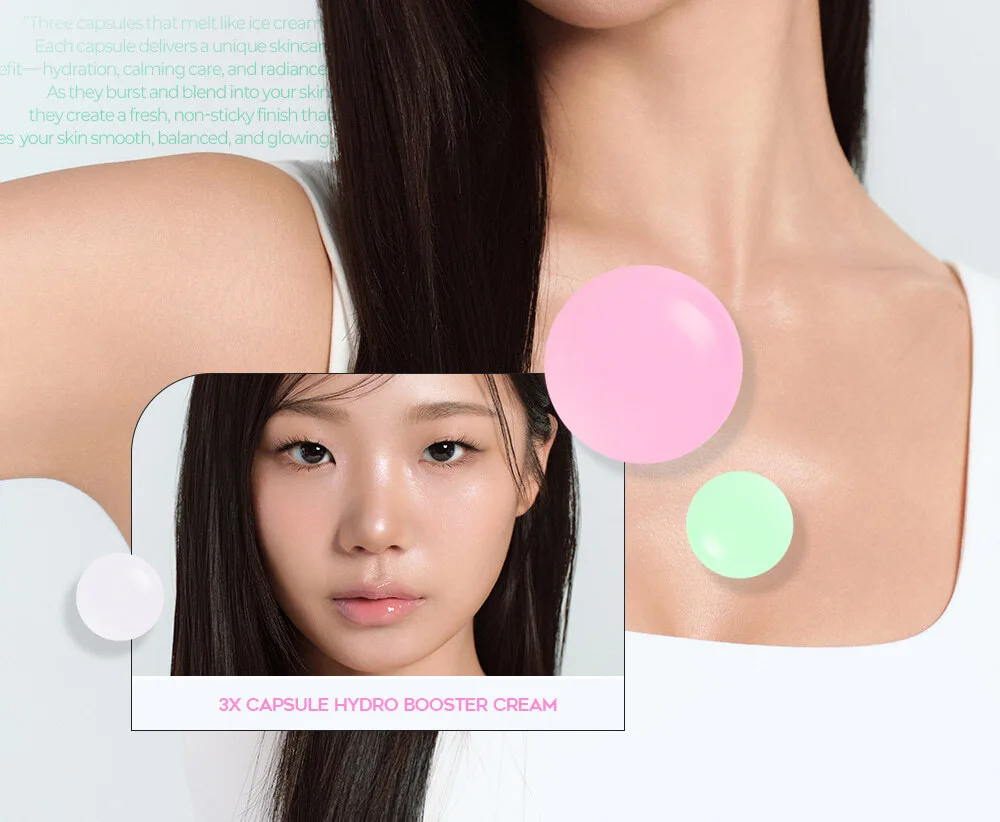 HOUSE OF HUR 3X Capsule Hydro Booster Cream 50ml Detail