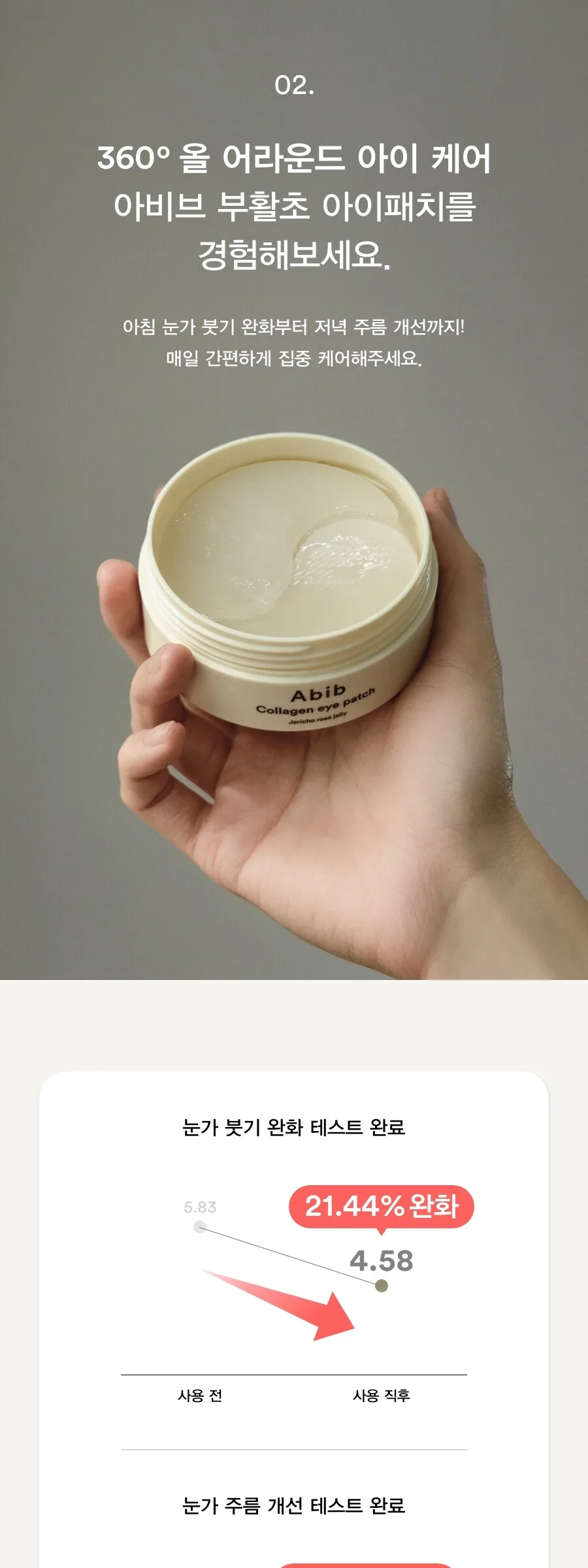 Abib Collagen Eye Patch Jericho Rose Jelly 60pcs Detail