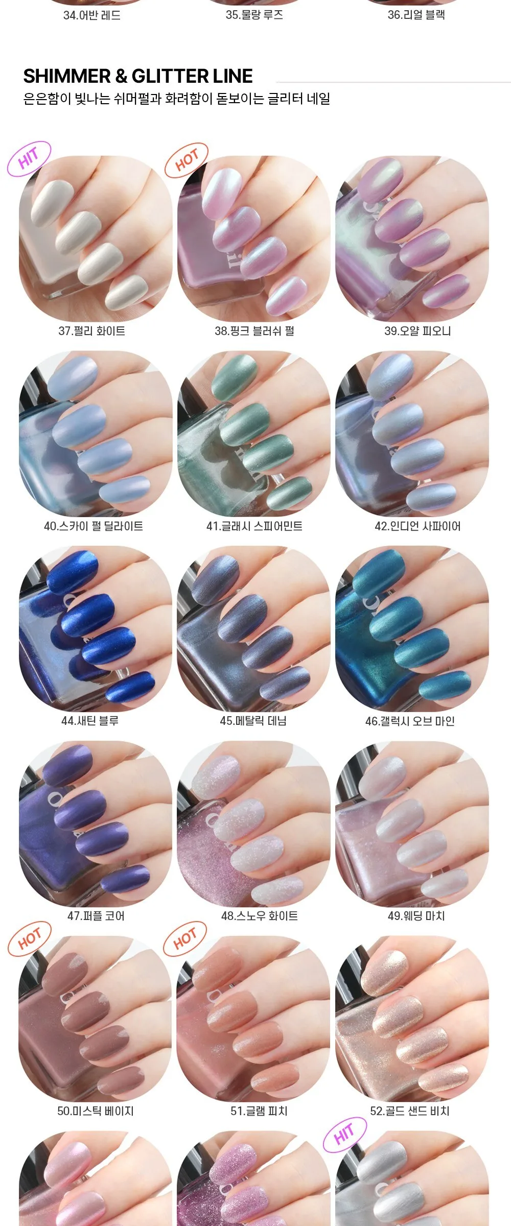 Oz nail Shine Mood Vegan Nail Manicure 8ml Detail