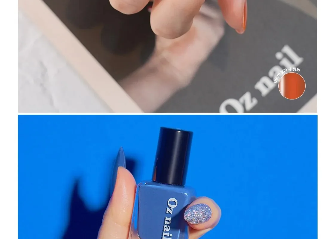 Oz nail Shine Mood Vegan Nail Manicure 8ml Detail