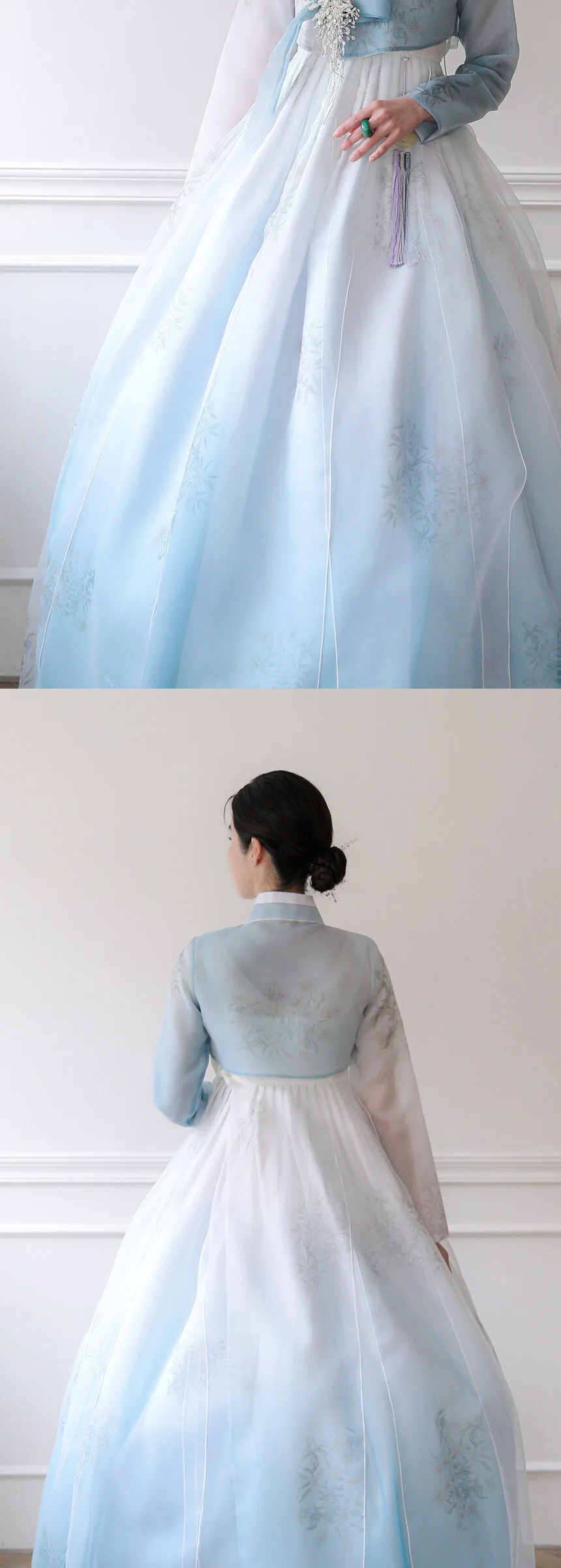Minhanbok Narsha Wedding Groom Hanbok Detail