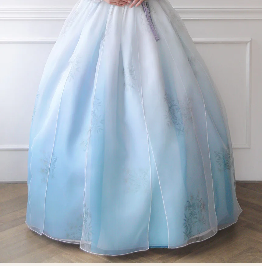 Minhanbok Narsha Wedding Bride Hanbok Detail