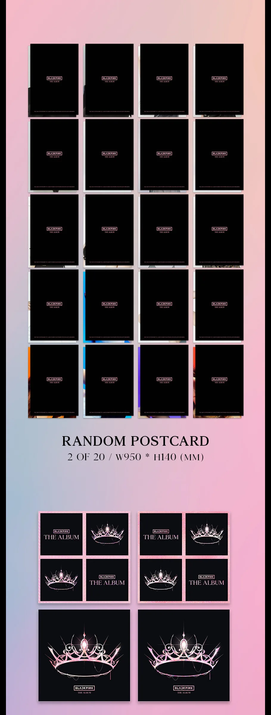 BLACKPINK – BLACKPINK 1st FULL ALBUM [THE ALBUM] [Version #4] Detail