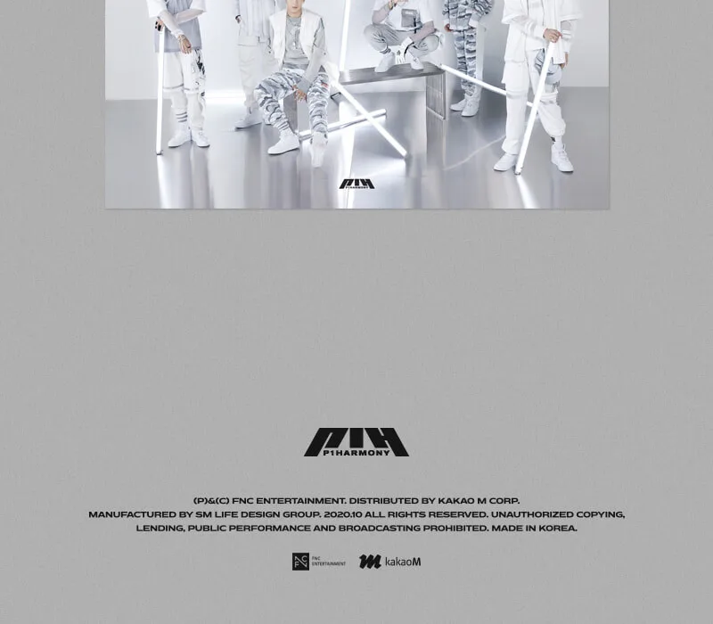 P1Harmony – 1st Mini Album – Disharmony: Stand Out Detail