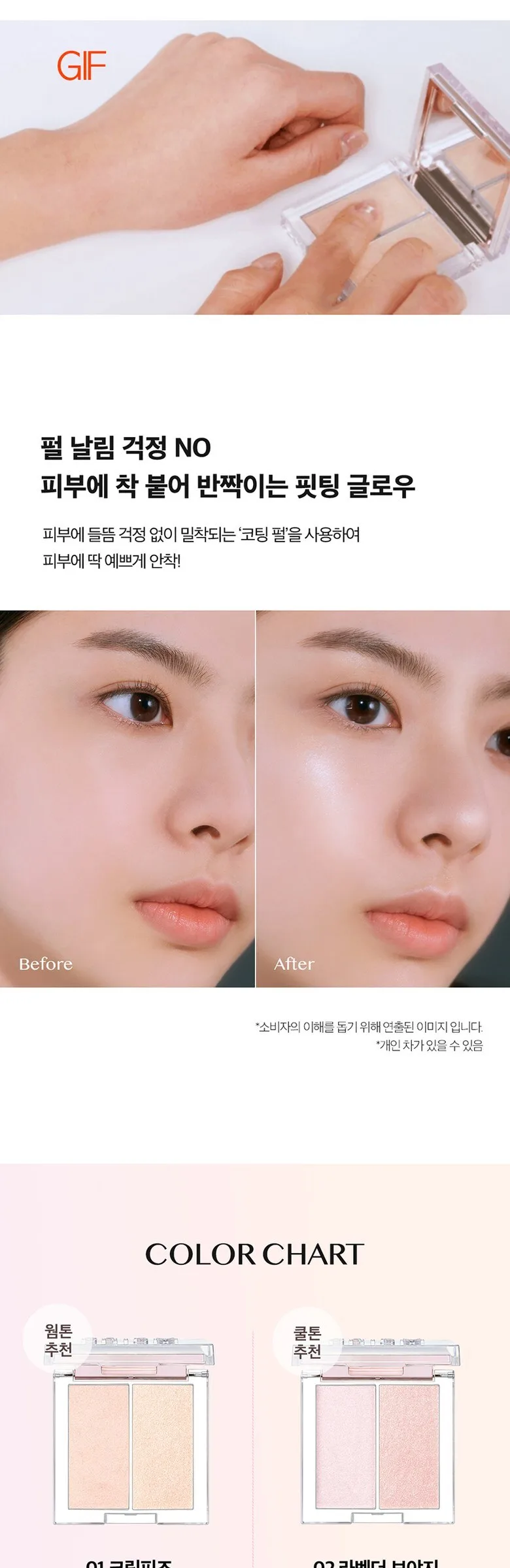 CLIO Prism Highlighter Duo Detail