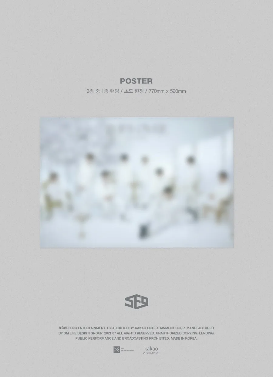 SF9 – 9th Mini Album: TURN OVER (Special Edition) Randomly shipped (S/F/9 ver.) Detail