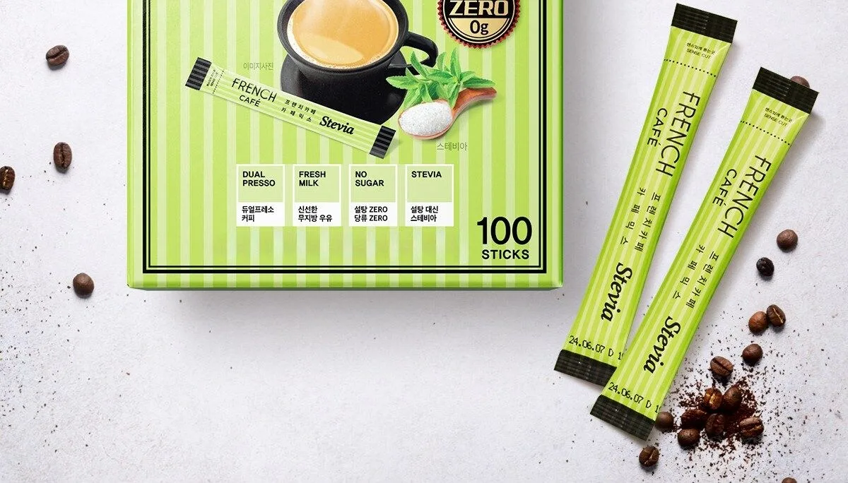 French Cafe Cafe Mix Stevia coffee 10.3g x 100pcs Detail