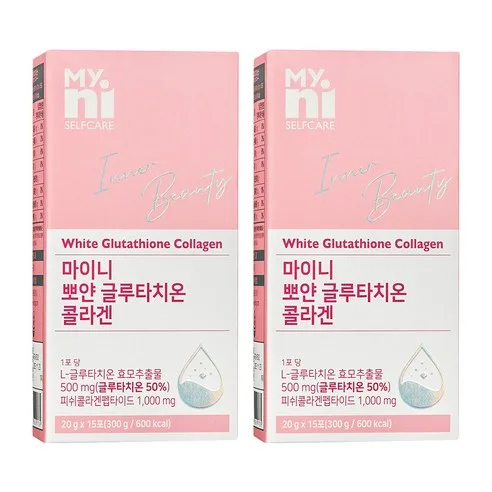 MyNi White Glutathione Collagen 300g x 2 Pack