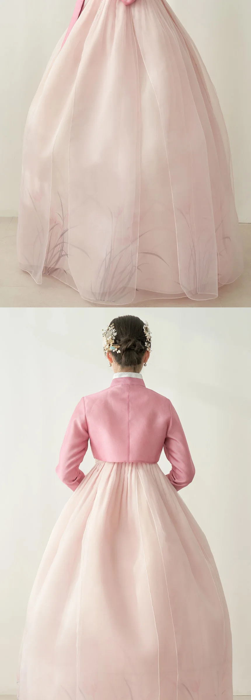 Minhanbok Greenbee No.384 Women’s Hanbok Detail