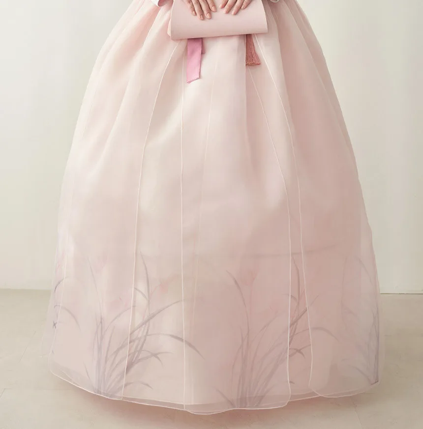 Minhanbok Greenbee No.384 Women’s Hanbok Detail