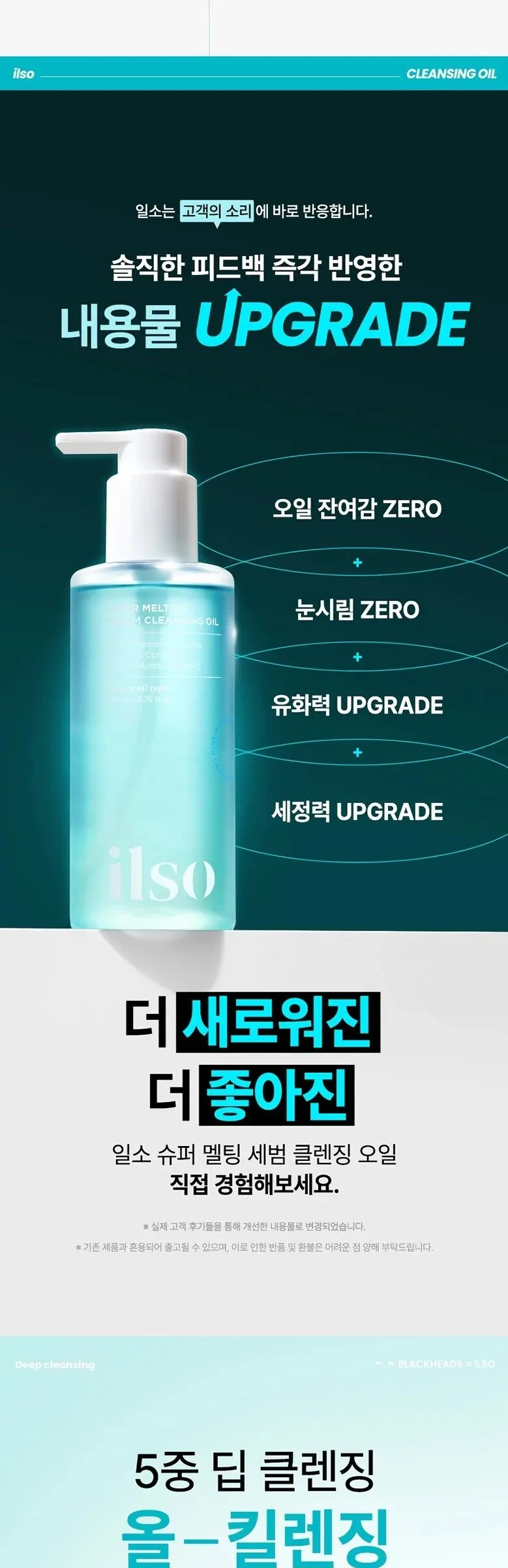 ILSO Super Melting Sebum Cleansing Oil 200ml Detail