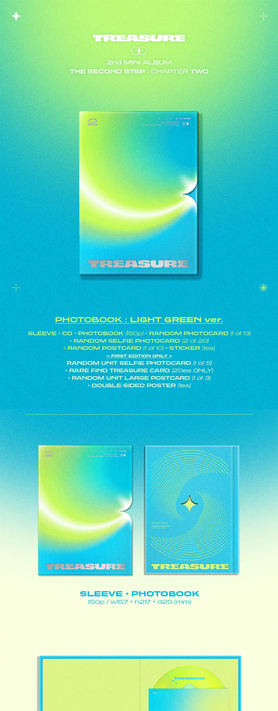 TREASURE – 2nd Mini Album: THE SECOND STEP CHAPTER TWO (Photobook Ver.) Detail