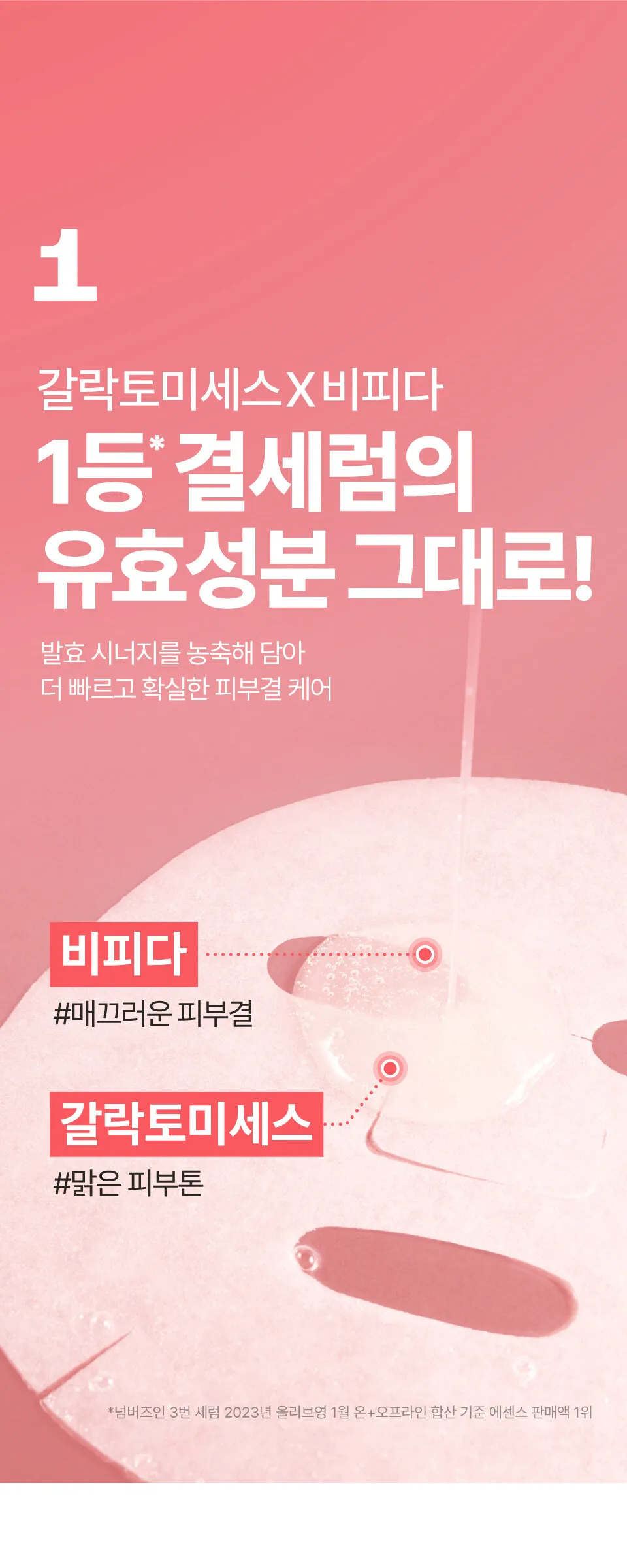 NUMBUZIN No.3 Tingle-Pore Softening Sheet Mask 27ml x 5ea Detail