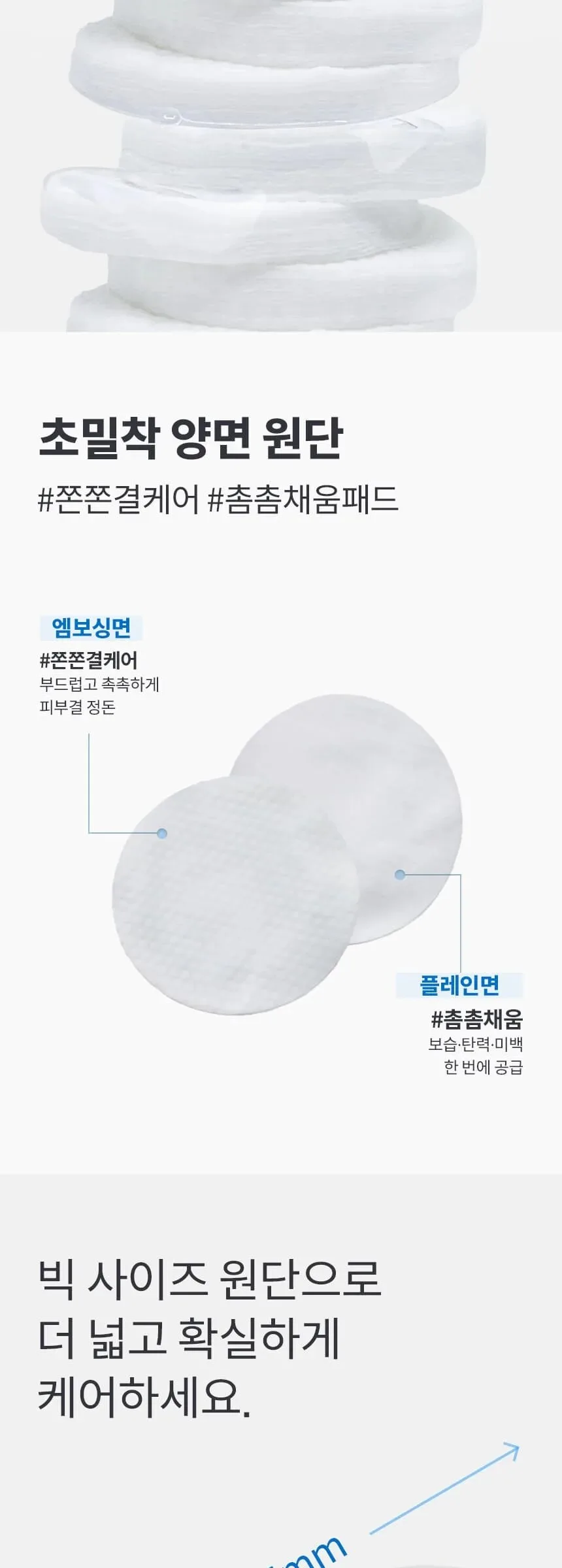 3W CLINIC 365 Days Collagen Ampoule Pad 70p 280g Detail