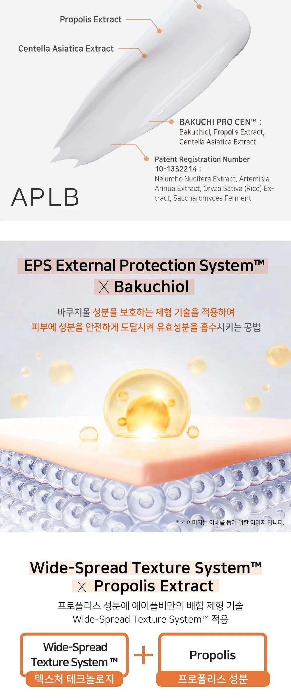 APLB Bakuchiol Propolis Facial Cream 55ml Detail