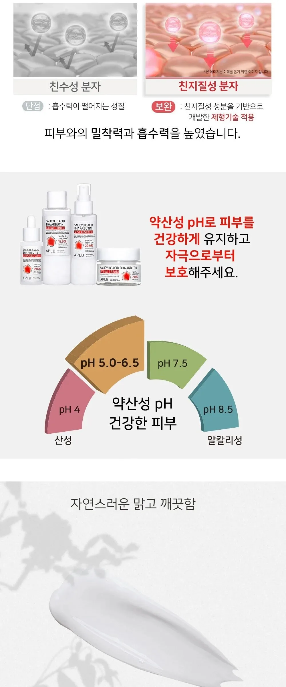 APLB Salicylic Acid BHA Arbutin Facial Cream 55ml Detail
