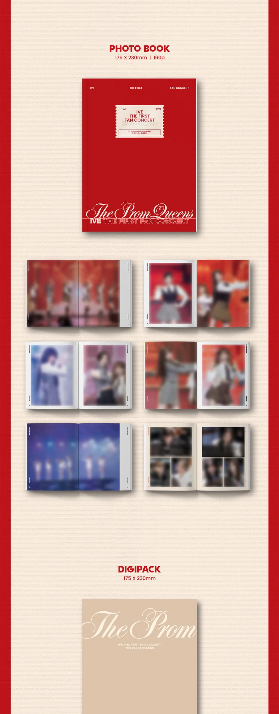 IVE – IVE THE FIRST FAN CONCERT [The Prom Queens] DVD Detail