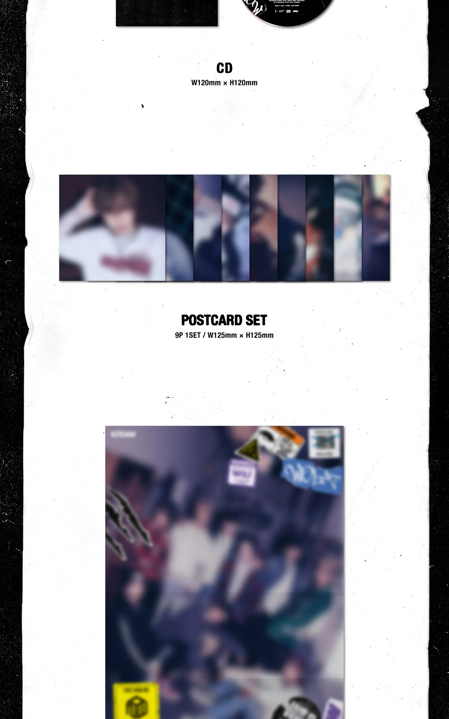 &TEAM – 1st Album First Howling : NOW (LIMITED EDITION A) Detail