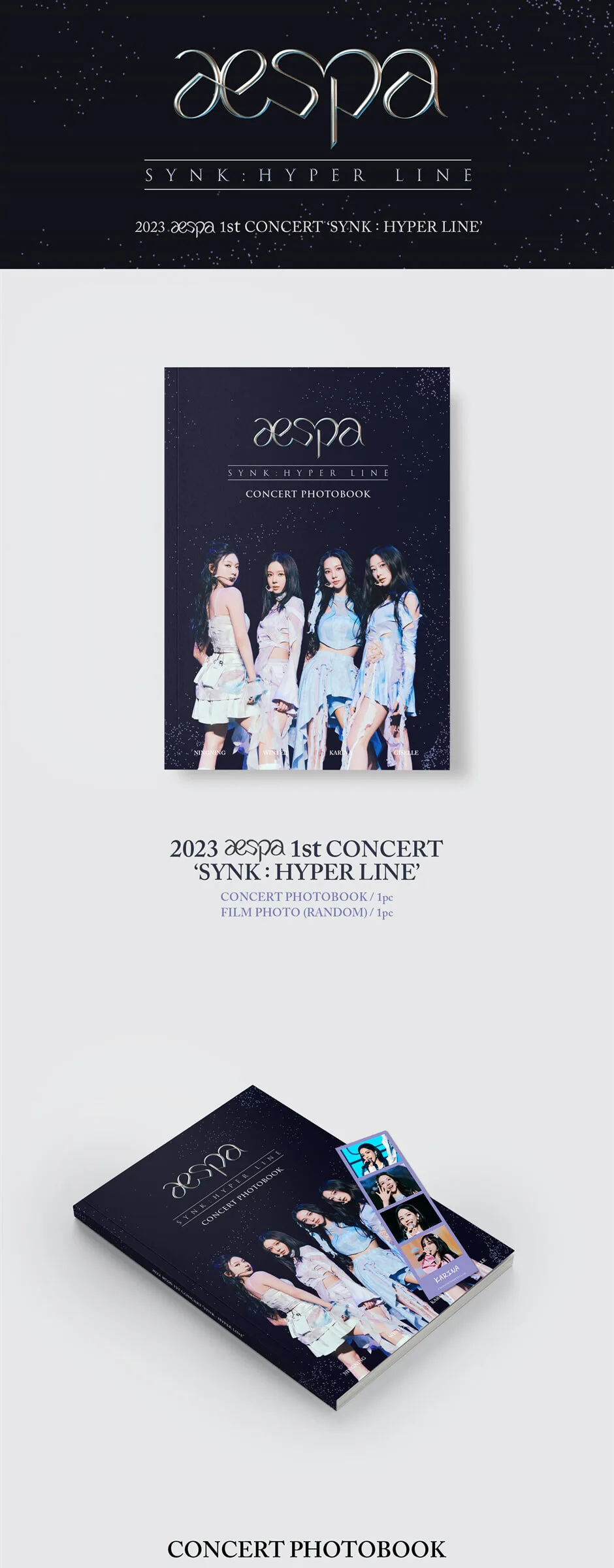 aespa – aespa 1st Concert [SYNK : HYPER LINE] PHOTOBOOK Detail