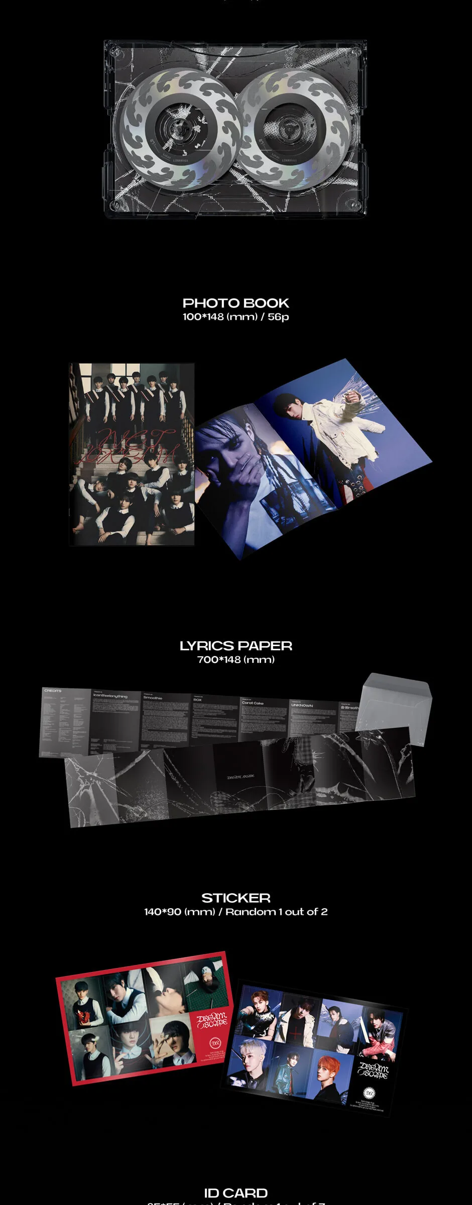 NCT DREAM – DREAM( )SCAPE [DREAMini Ver.] Detail