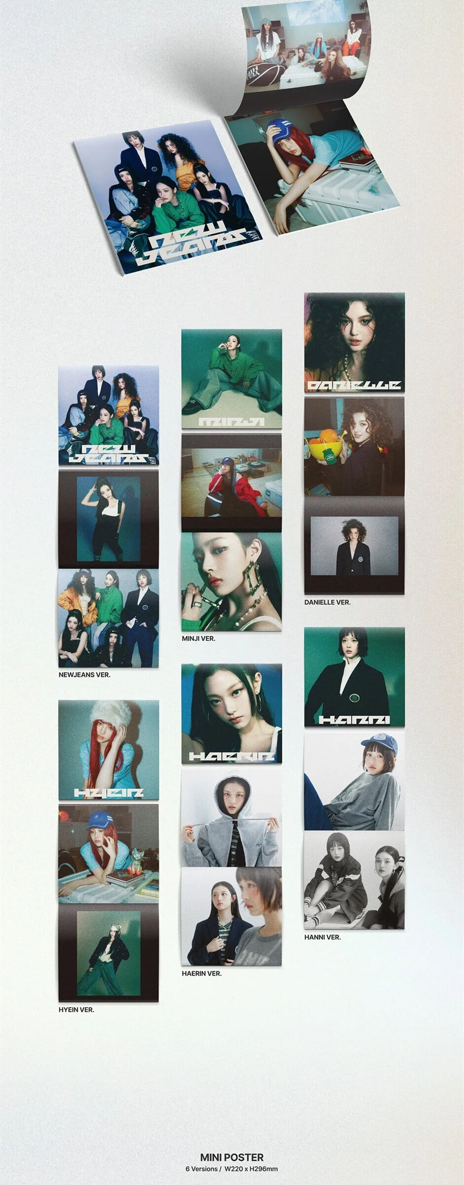 NewJeans – How Sweet [Standard ver.][6 types SET] Detail