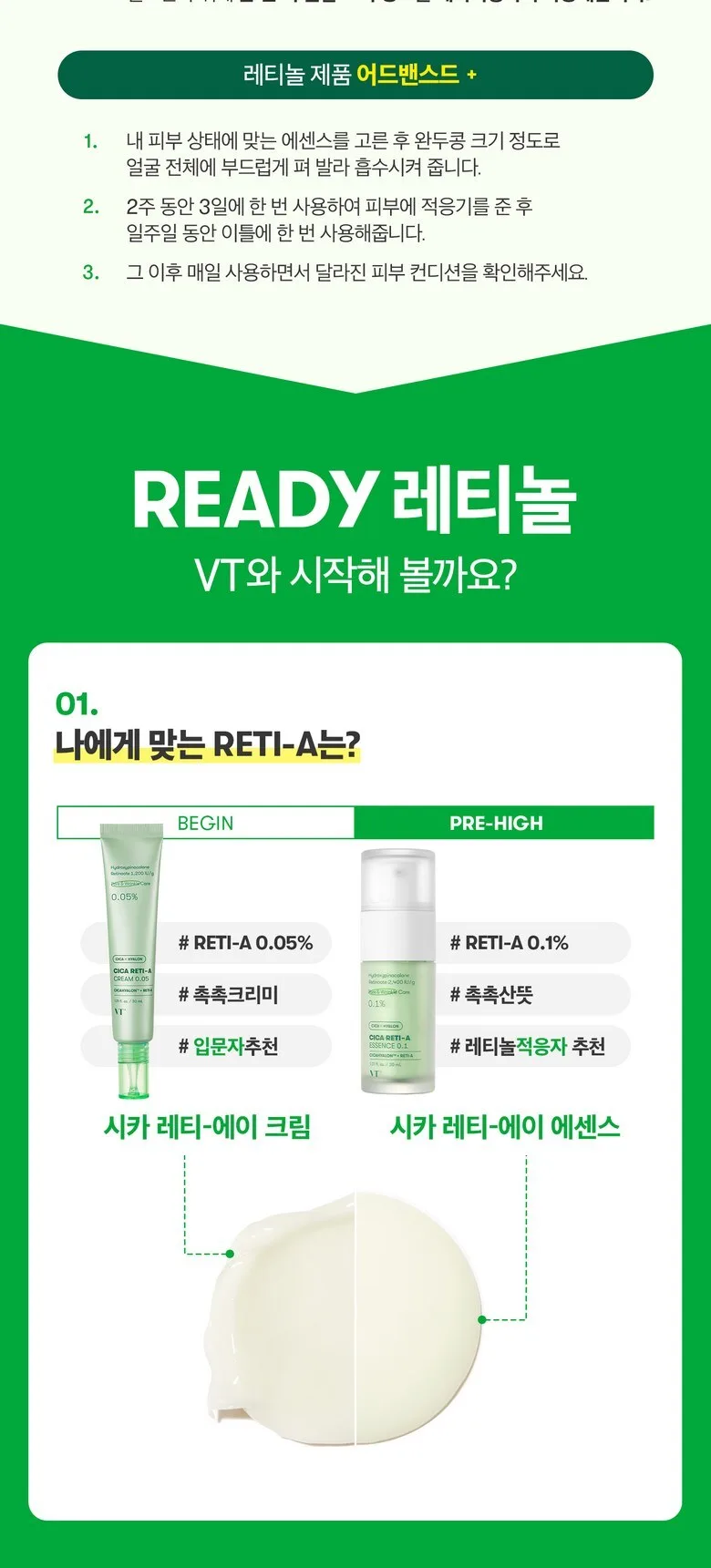 VT Cosmetics Cica Reti-A Essence 0.7 30ml Detail