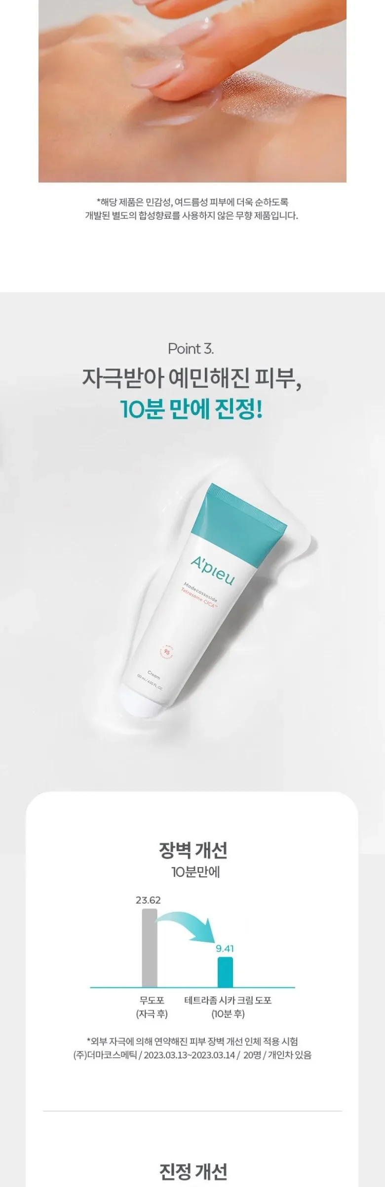 APIEU Madecassoside Tetrasome CICA Cream 50 ml Detail