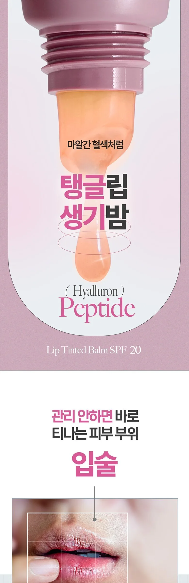 DERMATORY Hyaluronic Peptide Lip Keyring Detail