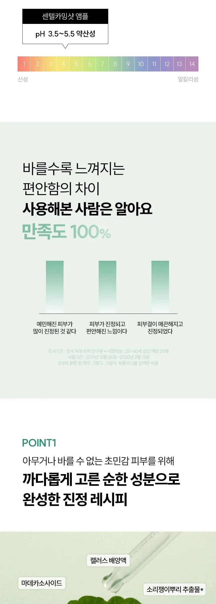 AMPLE N Centel Calming Shot Ampoule 100ml Detail