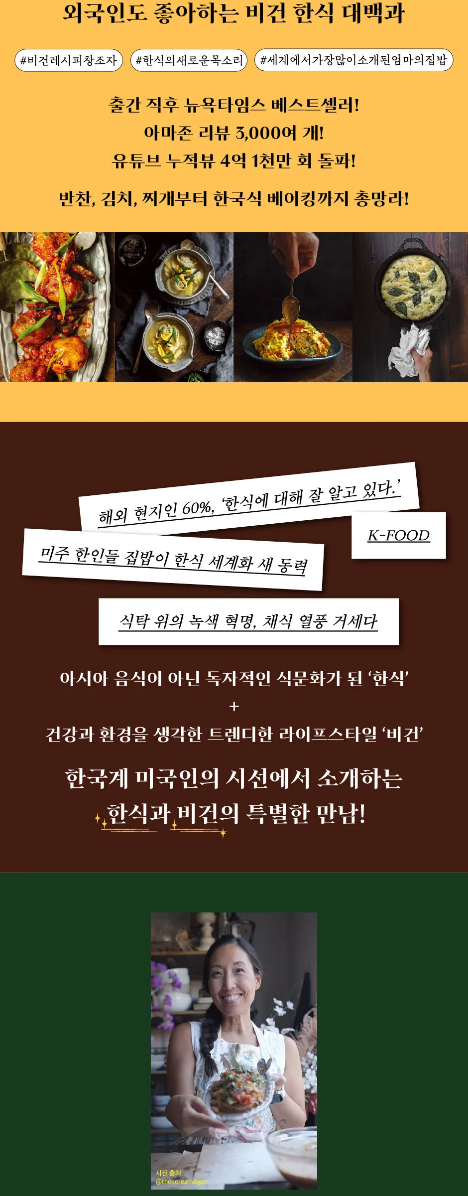 Encyclopedia of Vegan Korean Cuisine Loved by Foreigners Detail