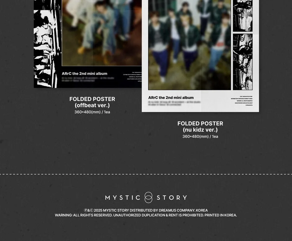 Arrc – [Nu Kidz: Out The Box] 2nd Mini Album (Random delivery) Detail