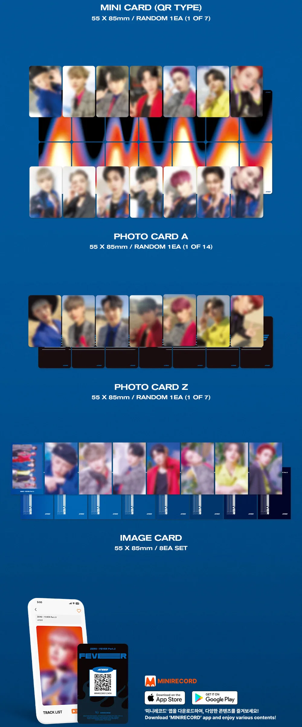 ATEEZ – ZERO : FEVER Part.2 [PLATFORM VER.][Z VER.] Detail
