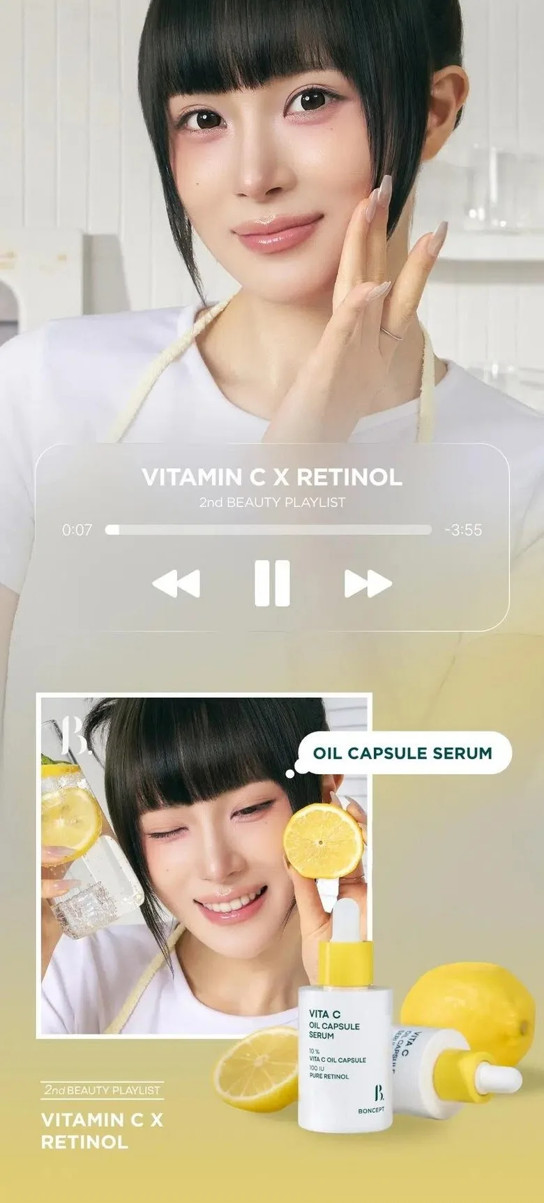 BONCEPT Vitamin C Oil Capsule Serum 30ml Detail