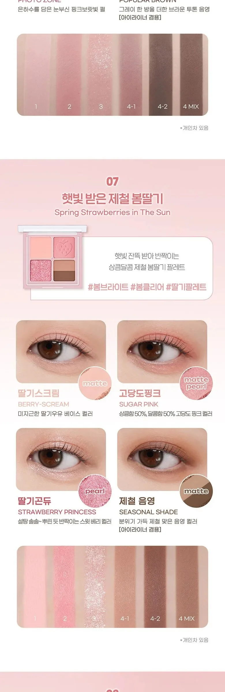 peripera Ink Pocket Shadow Palette Detail