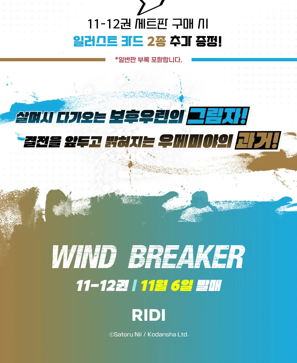 Wind Breaker Volumes 11-12 Set Detail