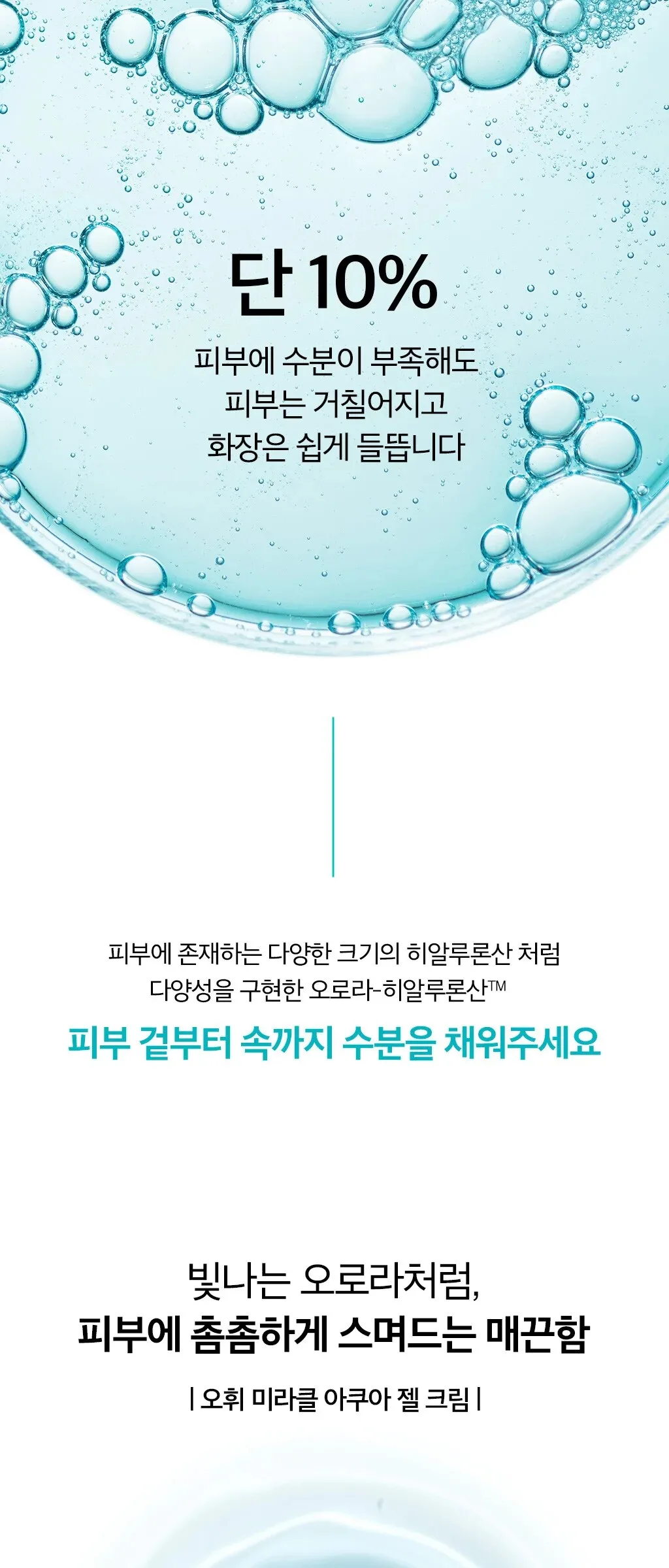 O HUI Miracle Aqua Gel Cream 50ml Detail