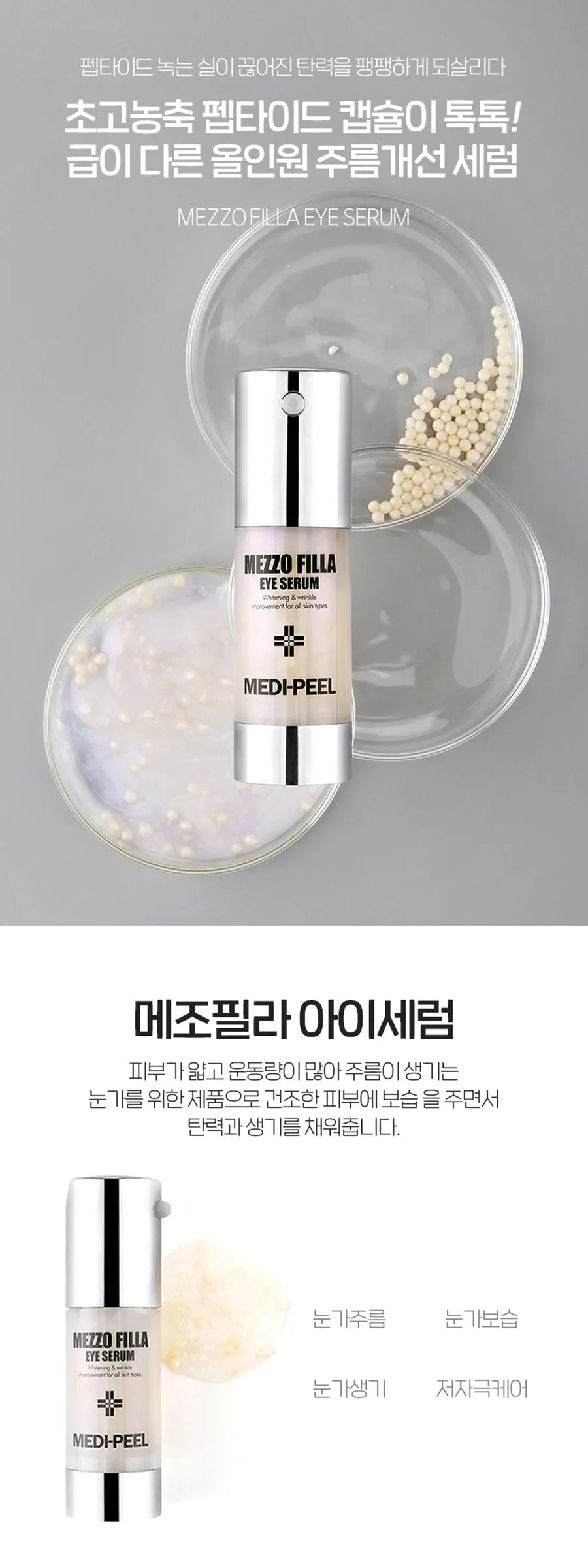 MEDIPEEL Mezzo Filla Eye Serum 30ml Detail
